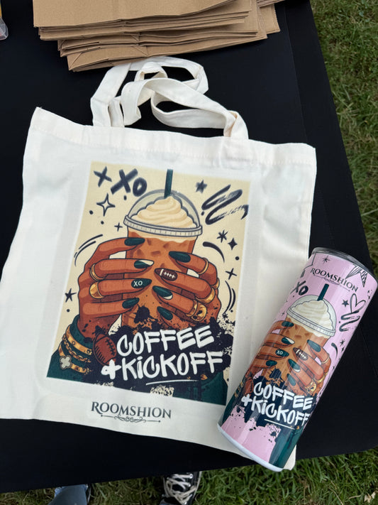 Coffee + Kickoff Tote